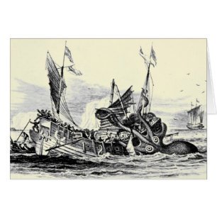 Ataque de Kraken! Cartão