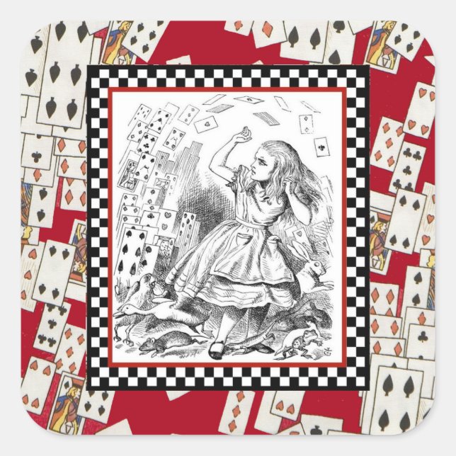 Ataque do adesivo Cartões 1 (Frente)