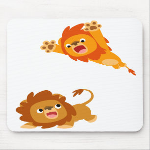 Ataque súbito e atacado!! Leões Mousepad dos