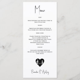 Até a morte nos faz parte do Skeleton Wedding Menu