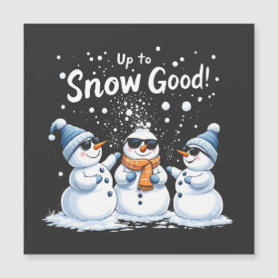 Até neve boa piada boneco de neve natal 
