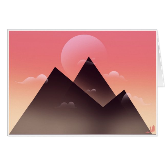 até o cartão do alvorecer (Frente Horizontal)