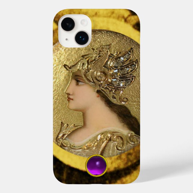ATENA COM FANTASY GRIFFINS E GEMSTONE PURPER (Verso)