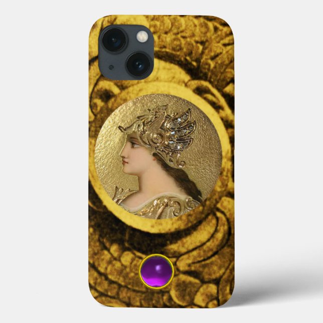 ATENA COM FANTASY GRIFFINS E GEMSTONE PURPER (Verso)
