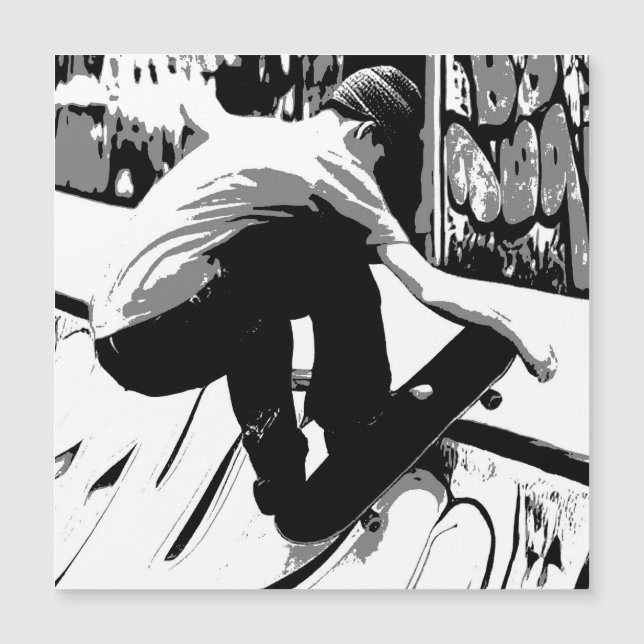 Atingindo a Rampa - Skateboarder (Frente)