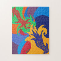 ATINGINDO Quebra-cabeça inspirado no círculo por D