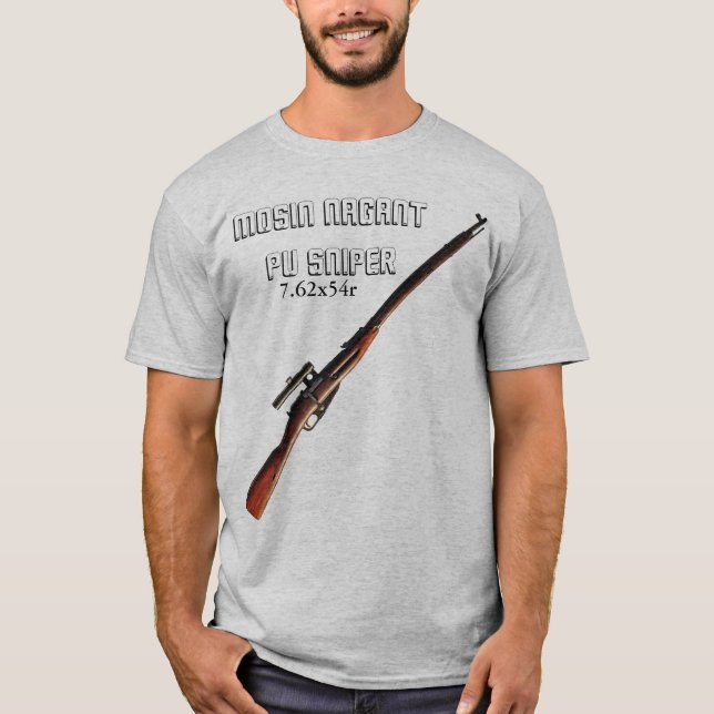 Atirador furtivo do t-shirt WW2 do atirador (Frente)