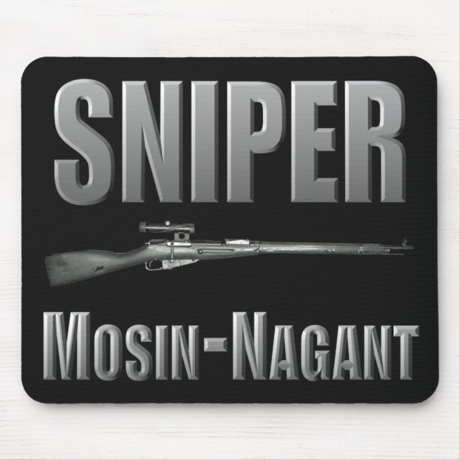Atirador furtivo Mosin-Nagant Mousepad (Frente)