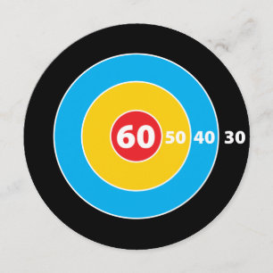 Atire! 60º Convite de Aniversário