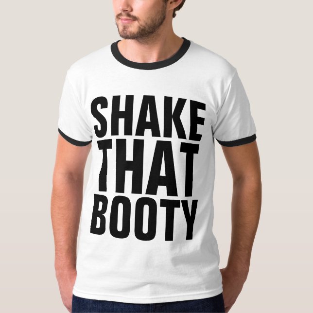 ATIRE AS T-Shirts ENGRAÇADAS DOS HOMENS (Frente)