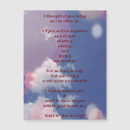 Atire No Cartão De Saudação Magnética Dela.