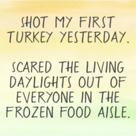 Atirou no meu primeiro adesivo engraçado para-choq