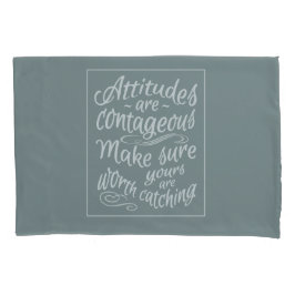 ATITUDE capas travesseiros motivacionais