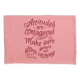 ATITUDE capas travesseiros motivacionais