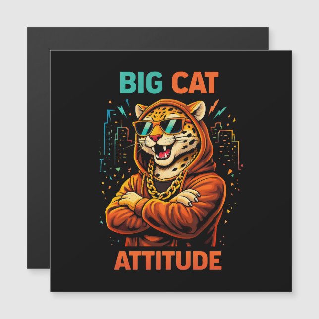 Atitude de Gato Grande (Frente/Verso)