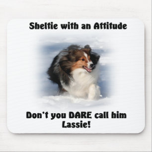 Atitude Mousepad de Sheltie
