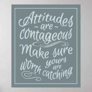 ATITUDE poster motivacional