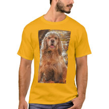 Atitude tímida com peles: T-shirt de cães de patas
