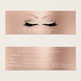 Ativação das Lux Lashes Brancas de Rosa de Certifi