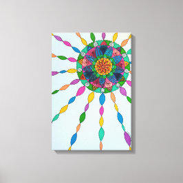 Ativando a Joy Healing Mandala Canvas