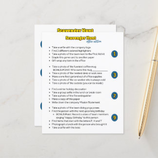 Atividade de Caça ao Tesouro para Trabalho em Equi