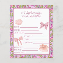 Atividade de Desembaralhar Palavras de Aniversário