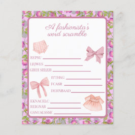 Atividade de Desembaralhar Palavras de Aniversário