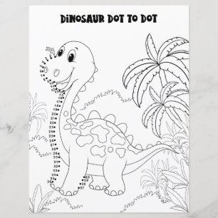 Atividade de Dinossauro Divertida para Crianças Li