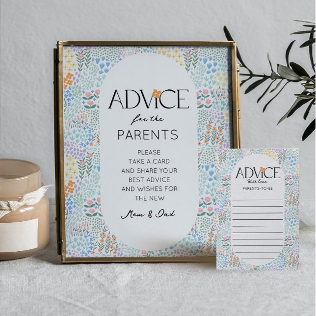 Atividade do Chá de fraldas do Cartão de Aviso de  (Criador carregado)