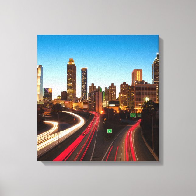 Atlanta Georgia Canvas Art 16.80 X 17.50" (Frente)