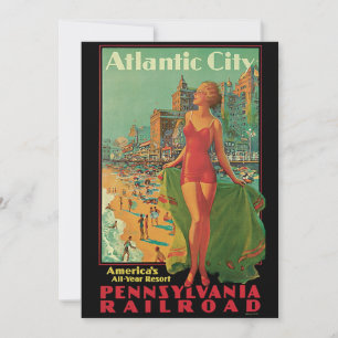 Atlantic City Resort, Pensilvânia Railroad Viagem