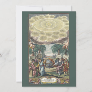 Atlas Coelestis de Doppelmaier, Astronomia Vintage