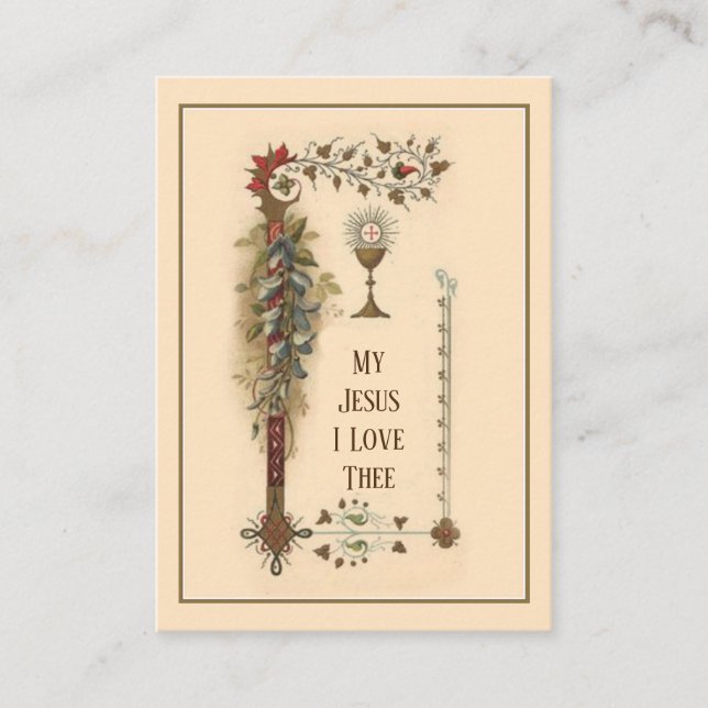 ATO DO CARTÃO HOLY DE ORAÇÃO DE COMUNICAÇÃO ESPIRI (Frente)