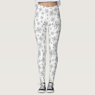 átomos em leggings de movimento