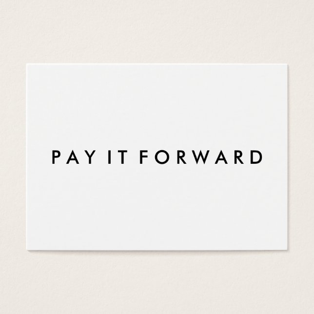 Atos aleatórios de gentileza pagam-na para a frent (Frente)