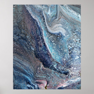 Atração Natural 1 Abstrato Impressão de Arte de Fl