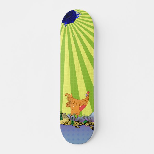 Atraso no skate na antiga escola (Frente)