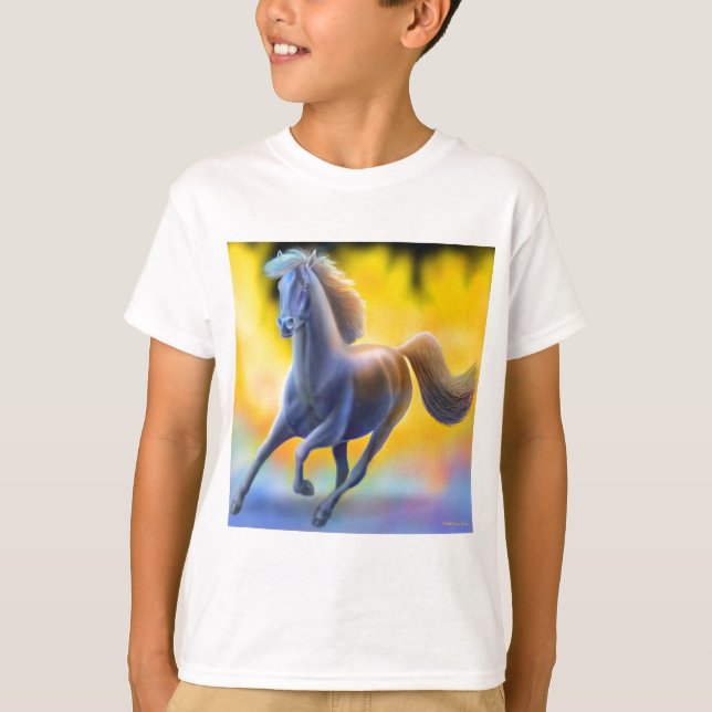 Através da camisa de suor de cavalos de incêndio (Frente)