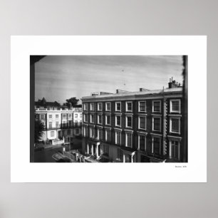 ATRAVÉS DA JANELA London Photoographic Poster