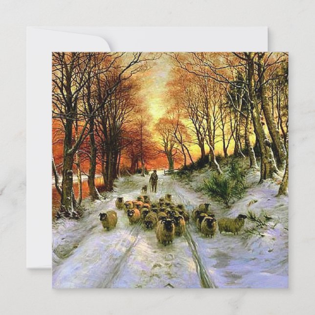 Através do Ar Frio e Calmo, belas artes (Frente)