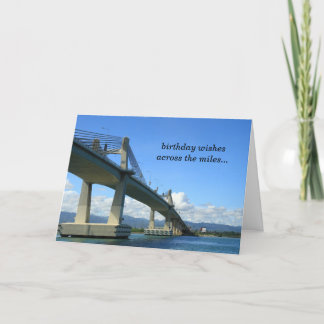 Através do cartão de aniversário das milhas