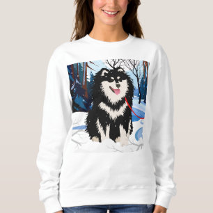 ATRAVÉS DO RIO Camisetas do Finnish Lapphund todos