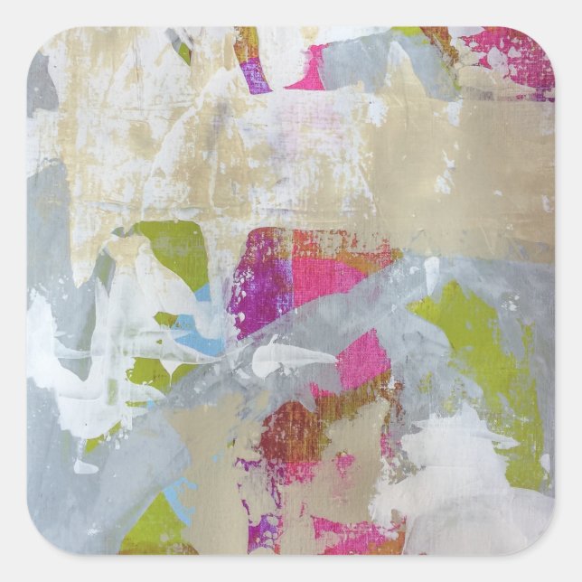 Através dos adesivos do céu (Frente)