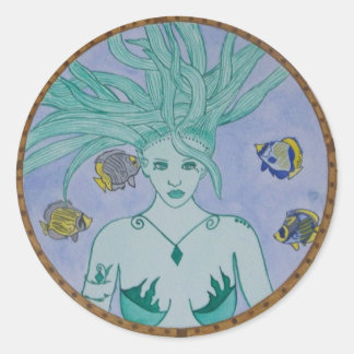 Através dos adesivos Porthole