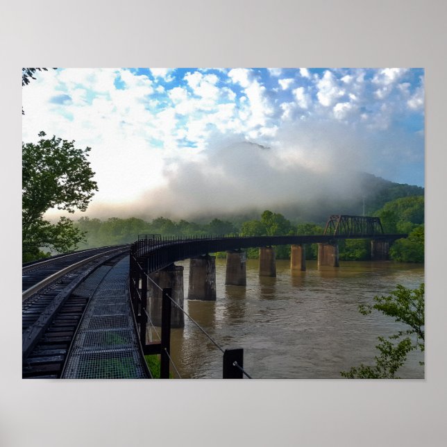 Atravessando Após A Tempestade 8,5 X 11 Poster (Frente)