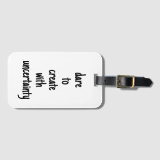 Atrevida-Se A Criar A Etiqueta De Bagagem