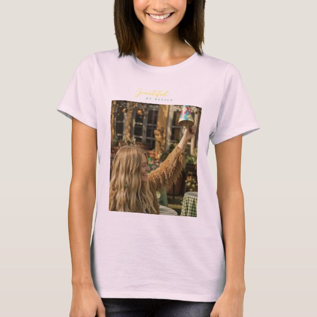Atriz e T-shirt do Lago de Eldridge (Frente)