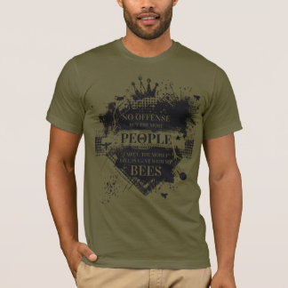Attitude T-Shirt para o nerd de abelhas