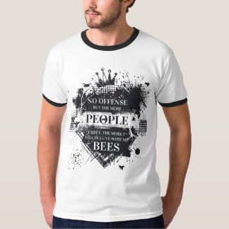 Attitude T-Shirt para o nerd de abelhas
