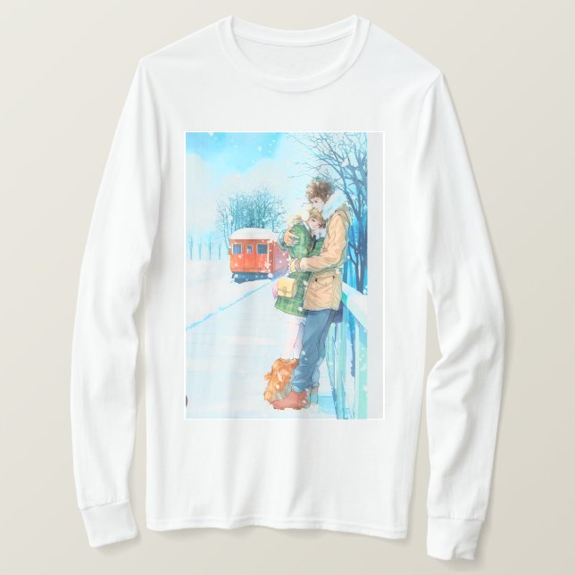 "Atualize seu estilo com nossas camisas de tendênc (Frente do Design)